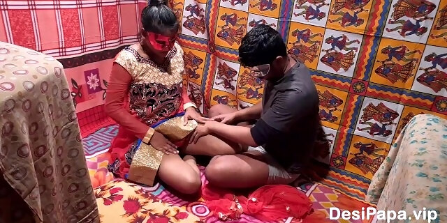 Hot Indian Bhabhi Fucked Very Rough Sex In Sari By Devar