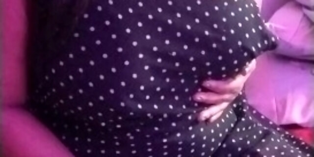 Hot Sexy Girl Show Here Body With Cloth..
