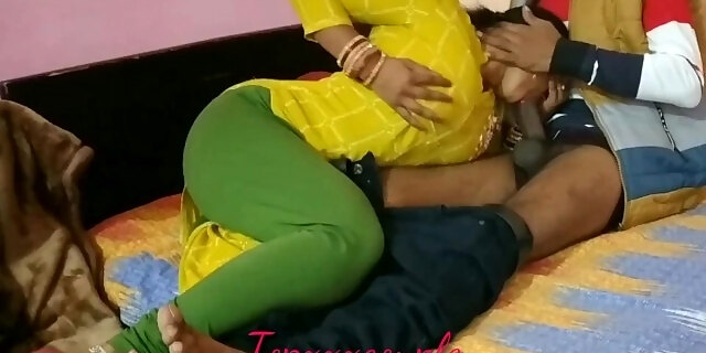 Best Blowjob & Big Boobs Job By Hottest Bhabhi.  देसी भाभी नें मुंह और मोटी चूचियों से चोद ड़ाला।